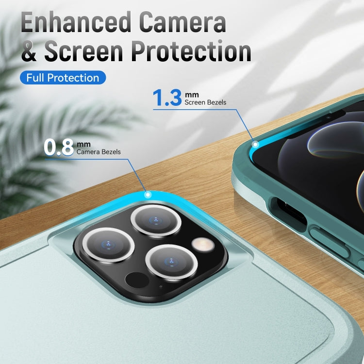 For iPhone 14 Pro Pioneer Armor Heavy Duty Shockproof Phone Case(Green) by buy2fix