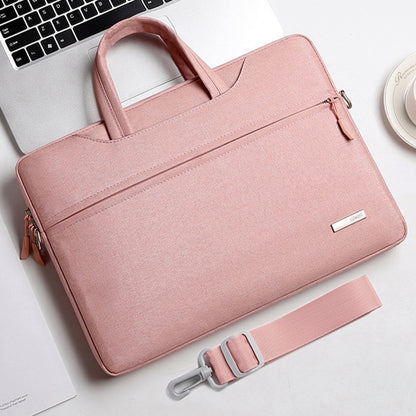 Handbag Laptop Bag Inner Bag with Shoulder Strap, Size:15.6 inch(Pink) by buy2fix