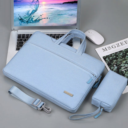 Handbag Laptop Bag Inner Bag with Shoulder Strap/Power Bag, Size:15.6 inch(Blue) by buy2fix