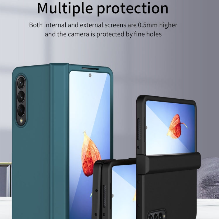 For Samsung Galaxy Z Fold4 Full Body Hinge Phone Case(Pink) - Galaxy Phone Cases by buy2fix | Online Shopping UK | buy2fix