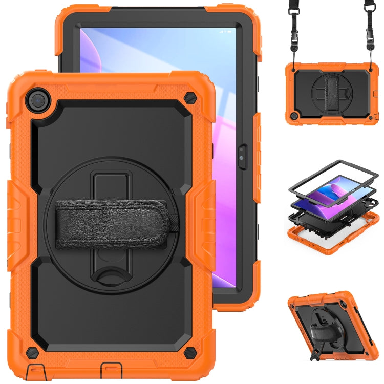 For Lenovo Tab M10 Plus 10.6 3rd Gen 2022 Silicone + PC Tablet Case(Orange) - Lenovo by buy2fix | Online Shopping UK | buy2fix