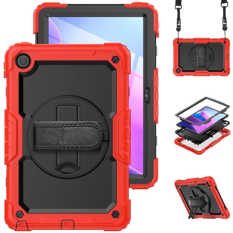For Lenovo Tab M10 Plus 10.6 3rd Gen 2022 Silicone + PC Tablet Case(Red) - Lenovo by buy2fix | Online Shopping UK | buy2fix