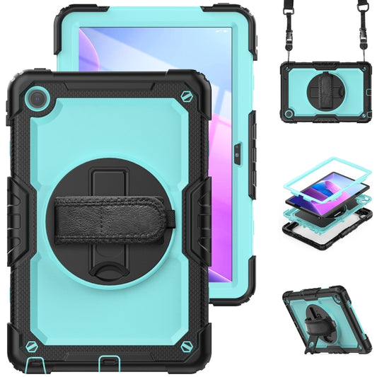 For Lenovo Tab M10 Plus 10.6 3rd Gen 2022 Silicone + PC Tablet Case(Light Blue + Black) - Lenovo by buy2fix | Online Shopping UK | buy2fix