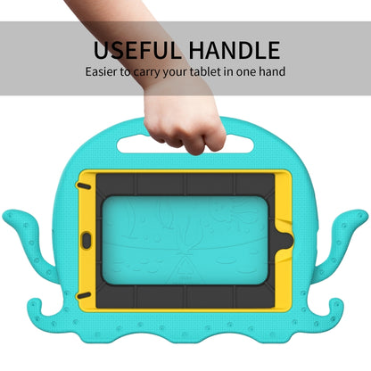 Octopus EVA Shockproof Tablet Case with Screen Film & Shoulder Strap For iPad mini 5 / 4 / 3 / 2 / 1(Glacier Green) - iPad mini (2019) / mini 5 Cases by buy2fix | Online Shopping UK | buy2fix