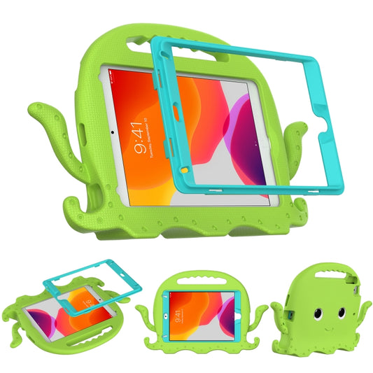 Octopus EVA Shockproof Tablet Case with Screen Film & Shoulder Strap For iPad mini 5 / 4 / 3 / 2 / 1(Grass Green) - iPad mini (2019) / mini 5 Cases by buy2fix | Online Shopping UK | buy2fix