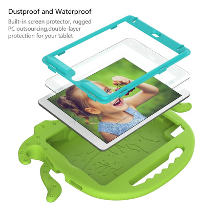 Octopus EVA Shockproof Tablet Case with Screen Film & Shoulder Strap For iPad mini 5 / 4 / 3 / 2 / 1(Grass Green) - iPad mini (2019) / mini 5 Cases by buy2fix | Online Shopping UK | buy2fix