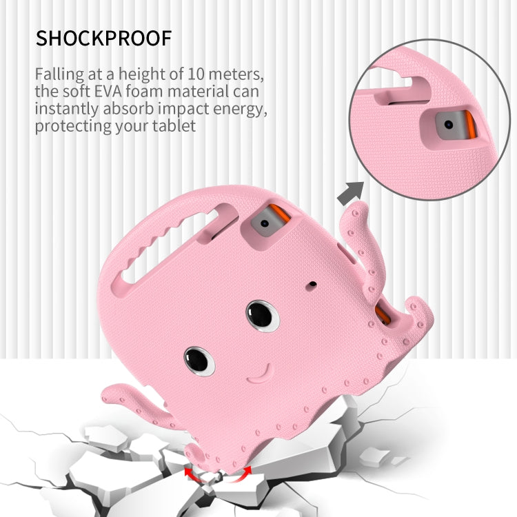 Octopus EVA Shockproof Tablet Case with Screen Film & Shoulder Strap For iPad mini 5 / 4 / 3 / 2 / 1(Pink) - iPad mini (2019) / mini 5 Cases by buy2fix | Online Shopping UK | buy2fix