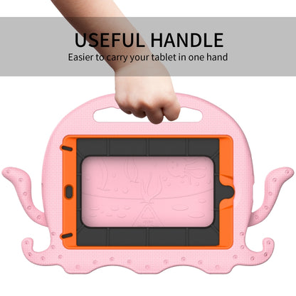 Octopus EVA Shockproof Tablet Case with Screen Film & Shoulder Strap For iPad mini 5 / 4 / 3 / 2 / 1(Pink) - iPad mini (2019) / mini 5 Cases by buy2fix | Online Shopping UK | buy2fix