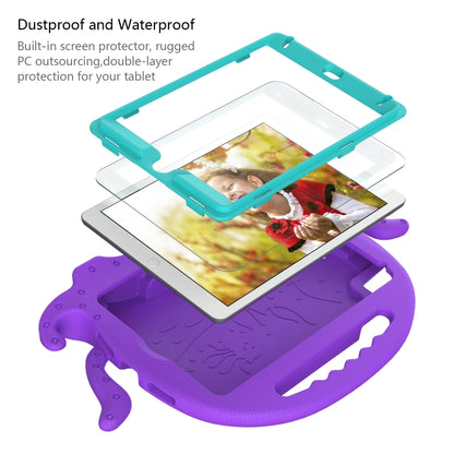 Octopus EVA Shockproof Tablet Case with Screen Film & Shoulder Strap For iPad mini 5 / 4 / 3 / 2 / 1(Purple) - iPad mini (2019) / mini 5 Cases by buy2fix | Online Shopping UK | buy2fix