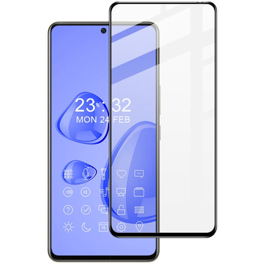 For vivo iQOO Neo6 5G IMAK 9H Surface Hardness Full Screen Tempered Glass Film Pro+ Series