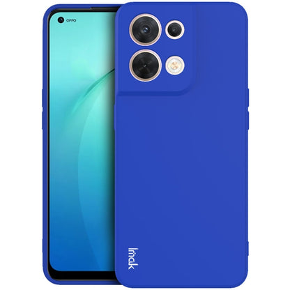 For OPPO Reno8 5G / Reno8 Pro 5G Global IMAK UC-4 Series Straight Edge TPU Soft Protective Case(Klein Blue) - OPPO Cases by imak | Online Shopping UK | buy2fix