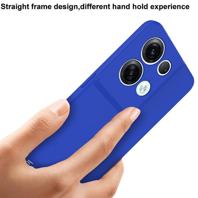 For OPPO Reno8 Pro+ 5G / Reno8 Pro 5G Global IMAK UC-4 Series Straight Edge TPU Soft Protective Case(Klein Blue) - OPPO Cases by imak | Online Shopping UK | buy2fix