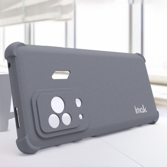 For Xiaomi Black Shark 5 Pro IMAK All-inclusive Shockproof Airbag TPU Case with Screen Protector (Matte Grey) by imak