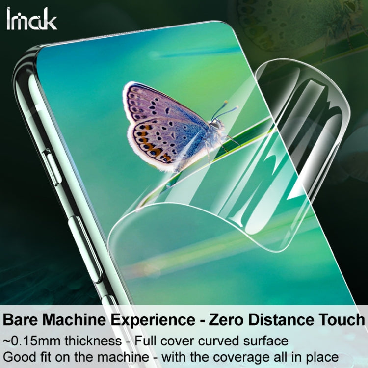 For OPPO Reno8 5G/Reno8 5G Global 2 PCS IMAK Curved Full Screen Hydrogel Film Front Protector - OPPO Tempered Glass by imak | Online Shopping UK | buy2fix