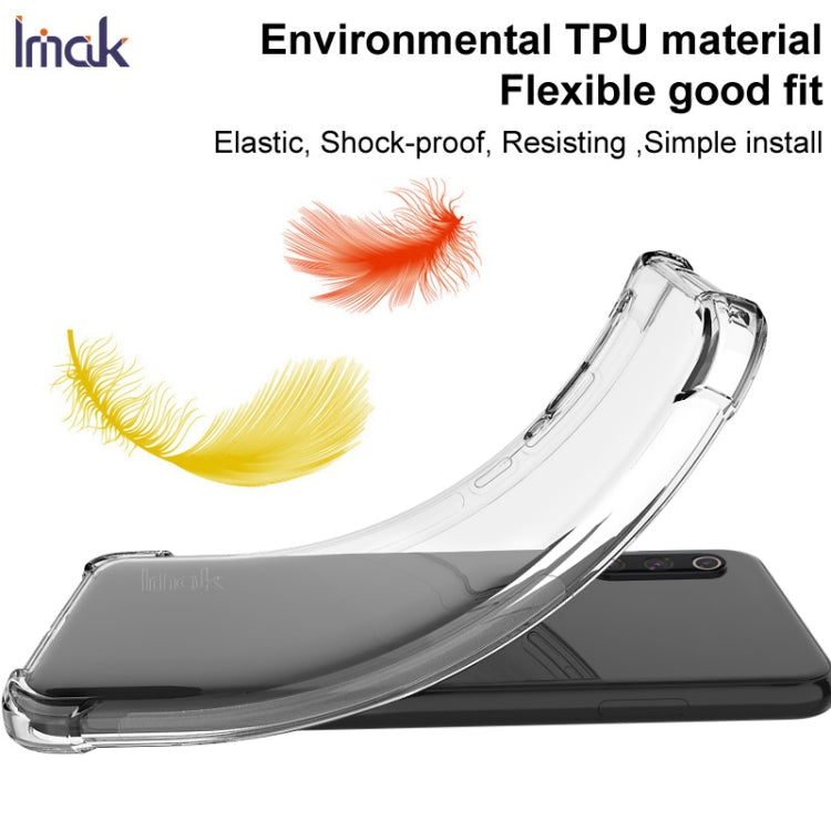 For OPPO Reno8 Pro+ 5G / Reno8 Pro 5G Global IMAK All-inclusive Shockproof Airbag TPU Case with Screen Protector (Transparent) - OPPO Cases by imak | Online Shopping UK | buy2fix