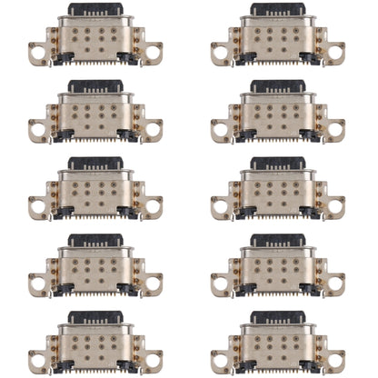 For Samsung Galaxy A82 10pcs Charging Port Connector - Tail Connector by buy2fix | Online Shopping UK | buy2fix