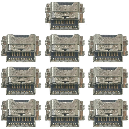 For Samsung Galaxy A90 5G 10pcs Charging Port Connector - Tail Connector by buy2fix | Online Shopping UK | buy2fix