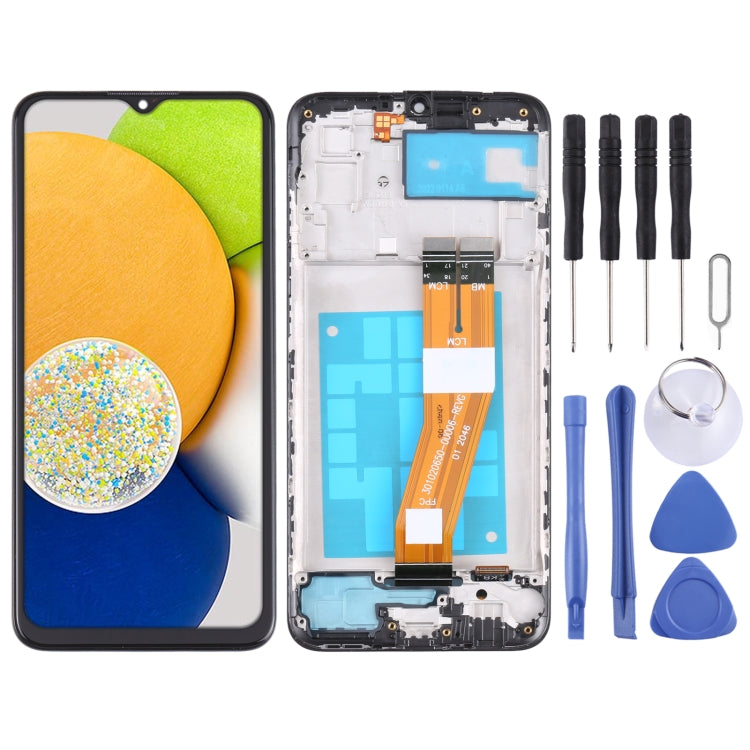 OEM LCD Screen For Samsung Galaxy A03 SM-A035F Digitizer Full Assembly with Frame - LCD Screen by buy2fix | Online Shopping UK | buy2fix