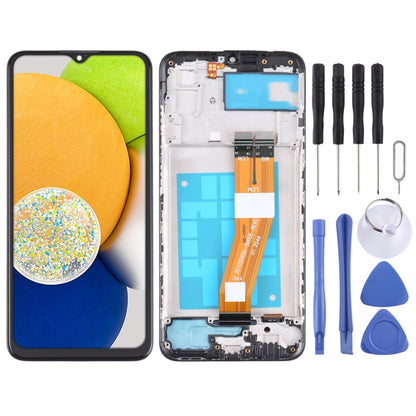 OEM LCD Screen For Samsung Galaxy A03 SM-A035F Digitizer Full Assembly with Frame - LCD Screen by buy2fix | Online Shopping UK | buy2fix