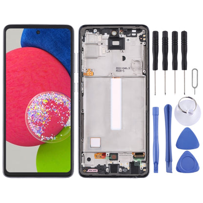 Original Super AMOLED LCD Screen For Samsung Galaxy A52S 5G SM-A528B Digitizer Full Assembly with Frame - LCD Screen by buy2fix | Online Shopping UK | buy2fix