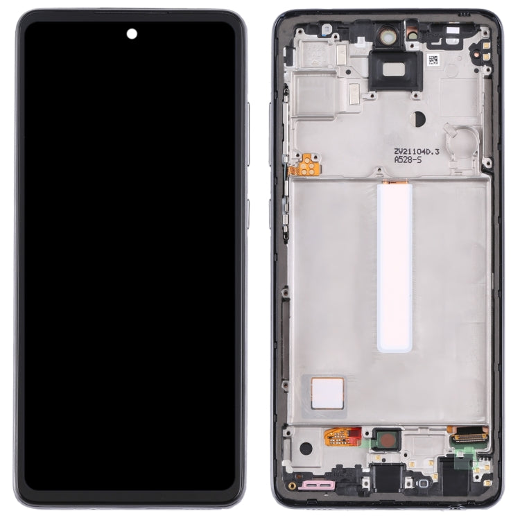 Original Super AMOLED LCD Screen For Samsung Galaxy A52S 5G SM-A528B Digitizer Full Assembly with Frame - LCD Screen by buy2fix | Online Shopping UK | buy2fix