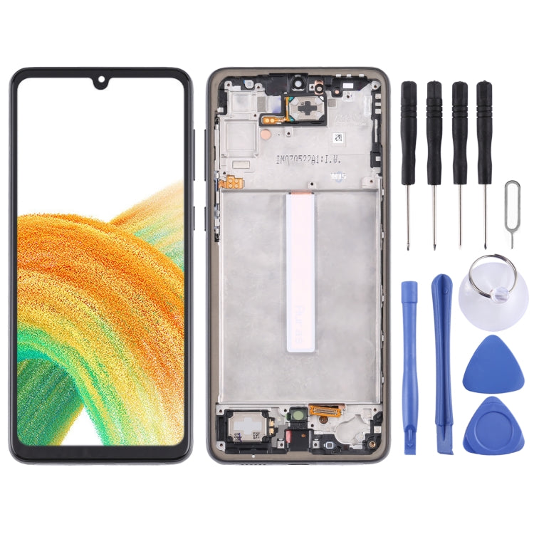 Original Super AMOLED LCD Screen For Samsung Galaxy A33 5G SM-A336B Digitizer Full Assembly with Frame - LCD Screen by buy2fix | Online Shopping UK | buy2fix