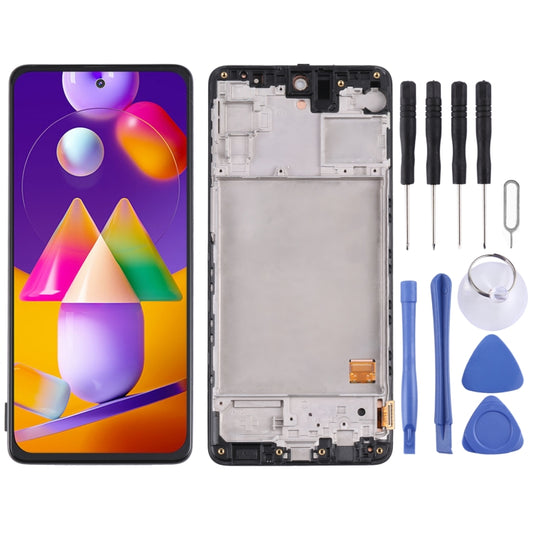 Original Super AMOLED LCD Screen For Samsung Galaxy M31s SM-M317 Digitizer Full Assembly with Frame - LCD Screen by buy2fix | Online Shopping UK | buy2fix