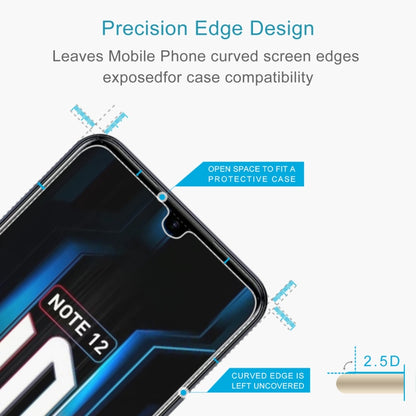 50 PCS 0.26mm 9H 2.5D Tempered Glass Film For Infinix Note 12 5G - Infinix Tempered Glass by buy2fix | Online Shopping UK | buy2fix