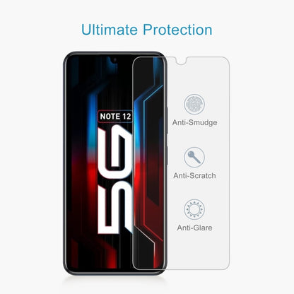 50 PCS 0.26mm 9H 2.5D Tempered Glass Film For Infinix Note 12 5G - Infinix Tempered Glass by buy2fix | Online Shopping UK | buy2fix