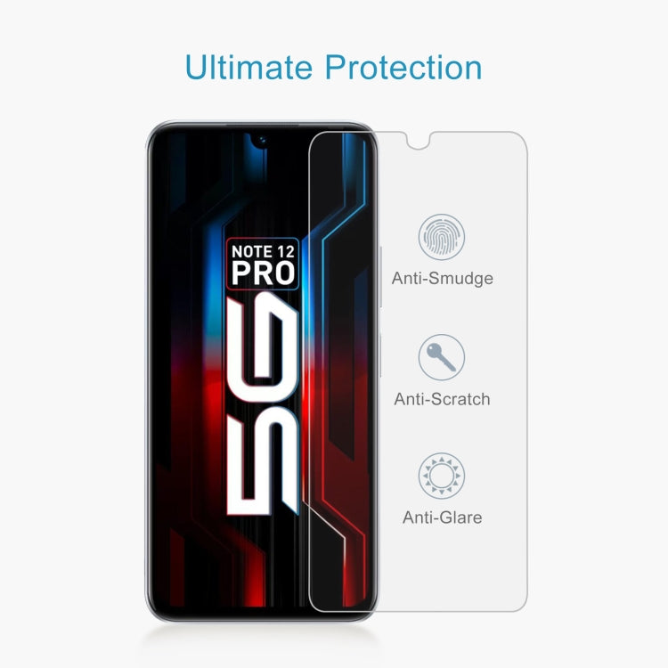 50 PCS 0.26mm 9H 2.5D Tempered Glass Film For Infinix Note 12 Pro 5G - Infinix Tempered Glass by buy2fix | Online Shopping UK | buy2fix
