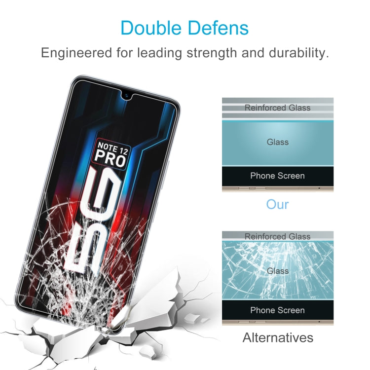 50 PCS 0.26mm 9H 2.5D Tempered Glass Film For Infinix Note 12 Pro 5G - Infinix Tempered Glass by buy2fix | Online Shopping UK | buy2fix