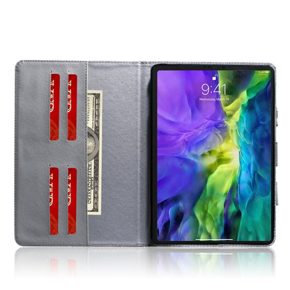 For iPad 11 (2020) 3D Colored Drawing Horizontal Flip Leather Tablet Case with Holder & Card Slot & Wallet & Handle(Lion) - iPad Pro 11 (2020) Cases by buy2fix | Online Shopping UK | buy2fix