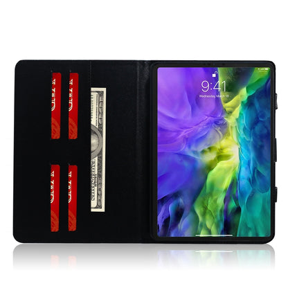 For iPad 11 (2020) 3D Colored Drawing Horizontal Flip Leather Tablet Case with Holder & Card Slot & Wallet & Handle(Mysterious Cat) - iPad Pro 11 (2020) Cases by buy2fix | Online Shopping UK | buy2fix