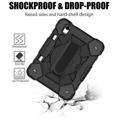 For iPad mini 2024 / mini 6 Contrast Color Robot Silicone + PC Tablet Case(Black) - iPad mini 6 Cases by buy2fix | Online Shopping UK | buy2fix