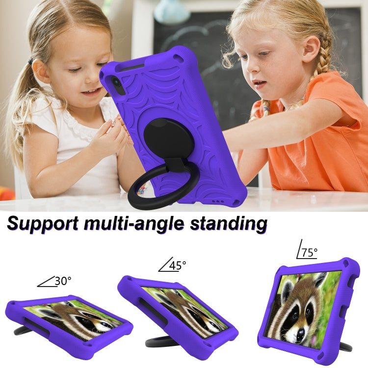 For Lenovo Tab M8 FHD TB-8505F Spider King EVA Protective Tablet Case(Purple) - Lenovo by buy2fix | Online Shopping UK | buy2fix