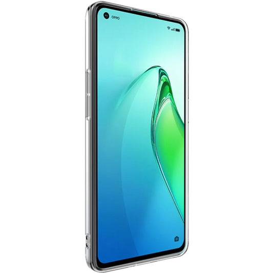 For OPPO Reno8 Pro 5G IMAK UX-5 Series Transparent Shockproof TPU Protective Phone Case by imak