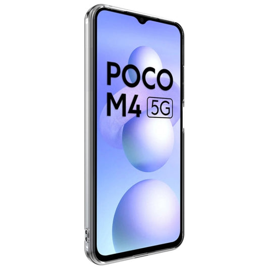 For Xiaomi Poco M4 5G IMAK UX-10 Series Transparent Shockproof TPU Phone Case(Transparent) by imak