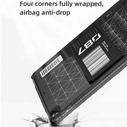 For iPad mini 6 / mini 2024 Mutural XingTu Series Tablet Case with Holder(Sky Blue) by Mutural