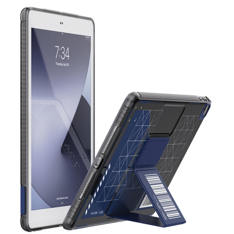 For iPad Air 10.9 2020 / Pro 11 2021 Mutural XingTu Series Tablet Case with Holder(Dark Blue) by Mutural