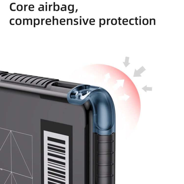 For iPad Air 10.9 2020 / Pro 11 2021 Mutural XingTu Series Tablet Case with Holder(Dark Blue) by Mutural