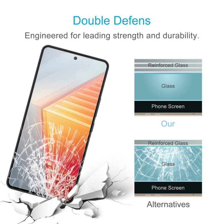 50 PCS 0.26mm 9H 2.5D Tempered Glass Film For ZTE Nubia Z40S Pro - ZTE Tempered Glass by buy2fix | Online Shopping UK | buy2fix