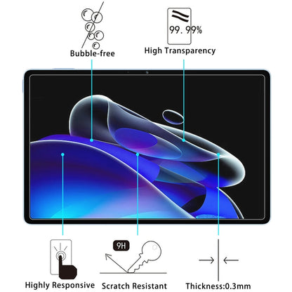 2 PCS 9H 0.3mm Explosion-proof Tempered Glass Film For Realme Pad X - Others by buy2fix | Online Shopping UK | buy2fix