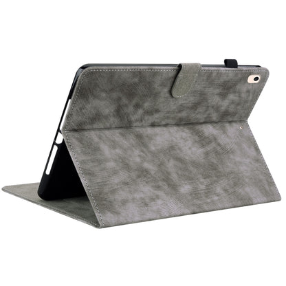 Tiger Pattern PU Tablet Case With Sleep / Wake-up Function For iPad 9.7 2017/2018/2019/2020(Grey) - iPad 9.7 (2018) & (2017) Cases by buy2fix | Online Shopping UK | buy2fix