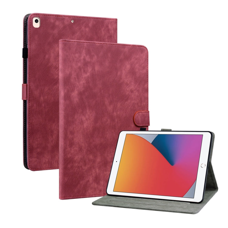 Tiger Pattern PU Tablet Case With Sleep / Wake-up Function For iPad 9.7 2017/2018/2019/2020(Red) - iPad 9.7 (2018) & (2017) Cases by buy2fix | Online Shopping UK | buy2fix