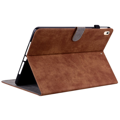 Tiger Pattern PU Tablet Case With Sleep / Wake-up Function For iPad 10.2 2019/Air 2019 10.5/10.2 2020/2021(Brown) - iPad 10.2 Cases by buy2fix | Online Shopping UK | buy2fix