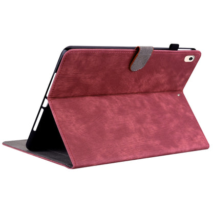 Tiger Pattern PU Tablet Case With Sleep / Wake-up Function For iPad 10.2 2019/Air 2019 10.5/10.2 2020/2021(Red) - iPad 10.2 Cases by buy2fix | Online Shopping UK | buy2fix