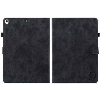 Tiger Pattern PU Tablet Case With Sleep / Wake-up Function For iPad 10.2 2019/Air 2019 10.5/10.2 2020/2021(Black) - iPad 10.2 Cases by buy2fix | Online Shopping UK | buy2fix