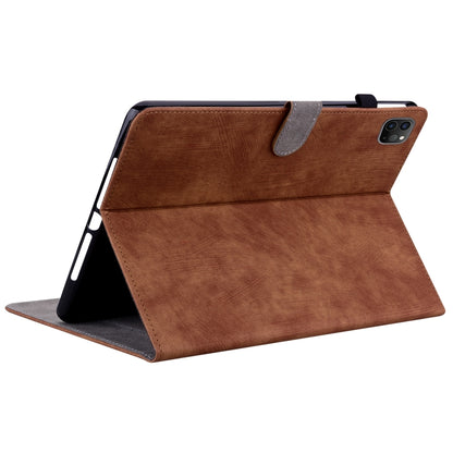 Tiger Pattern PU Tablet Case With Sleep / Wake-up Function For iPad Pro 11 2022 / 2021 / 2020 / 2018 / Air 2020 10.9(Brown) - iPad Pro 11 (2022/2021) Cases by buy2fix | Online Shopping UK | buy2fix