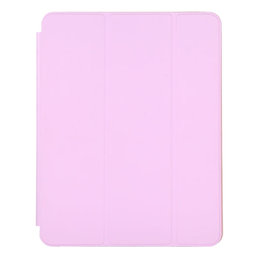 For iPad Pro 12.9 inch (2020/2021) 3-fold Horizontal Flip Smart Leather Tablet Case with Sleep / Wake-up Function & Holder(Pink) - iPad Pro 12.9 (2022/2021) Cases by buy2fix | Online Shopping UK | buy2fix