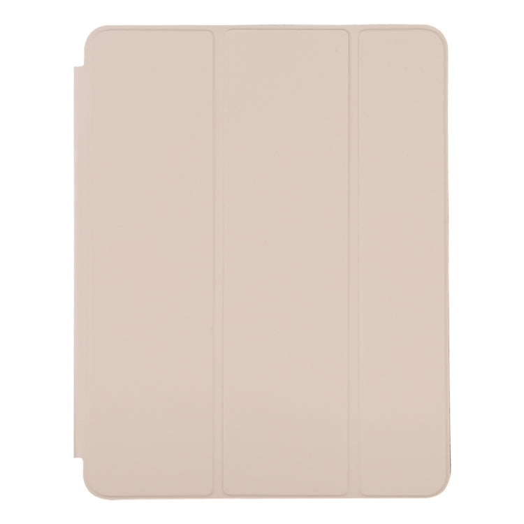 For iPad Pro 12.9 inch (2020/2021) 3-fold Horizontal Flip Smart Leather Tablet Case with Sleep / Wake-up Function & Holder(Grey) - iPad Pro 12.9 (2022/2021) Cases by buy2fix | Online Shopping UK | buy2fix